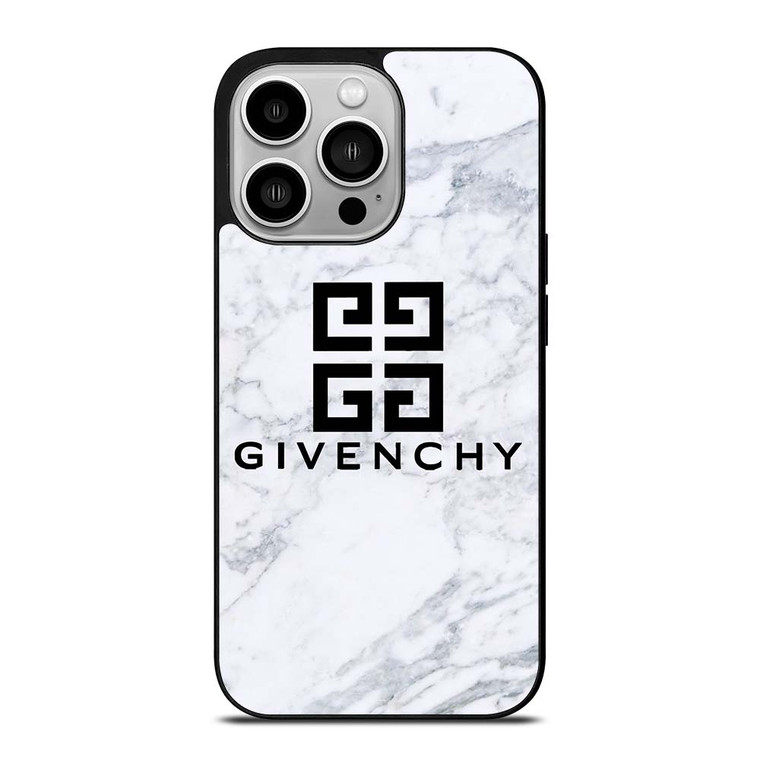 GIVENCHY MARBLE LOGO iPhone 14 Pro Case Cover