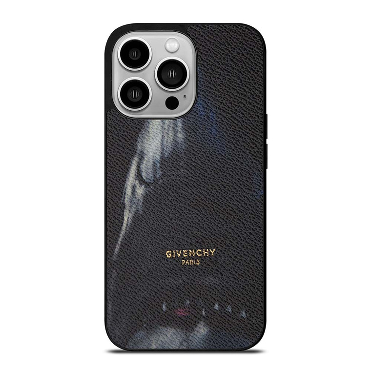 GIVENCHY PARIS SHARK LEATHER iPhone 14 Pro Case Cover