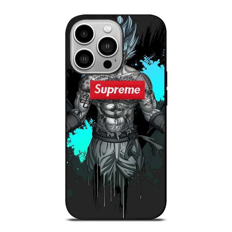 GOKU SUPREME SPLASH PAINT EFFECT iPhone 14 Pro Case Cover