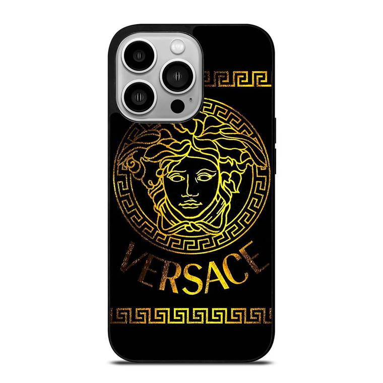GOLDEN MEDUSA STRIPS iPhone 14 Pro Case Cover