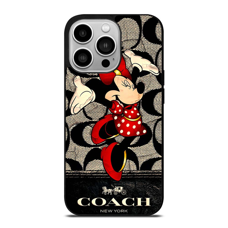 HAPPY COACH MINNIY MOUSE iPhone 14 Pro Case Cover