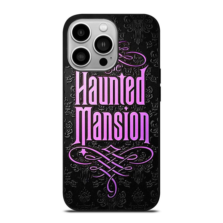 HAUNTED MANSION DISNEY LOGO iPhone 14 Pro Case Cover