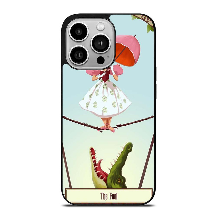 HAUNTED MANSION TIGHTROPE GIRL THE FOOL iPhone 14 Pro Case Cover