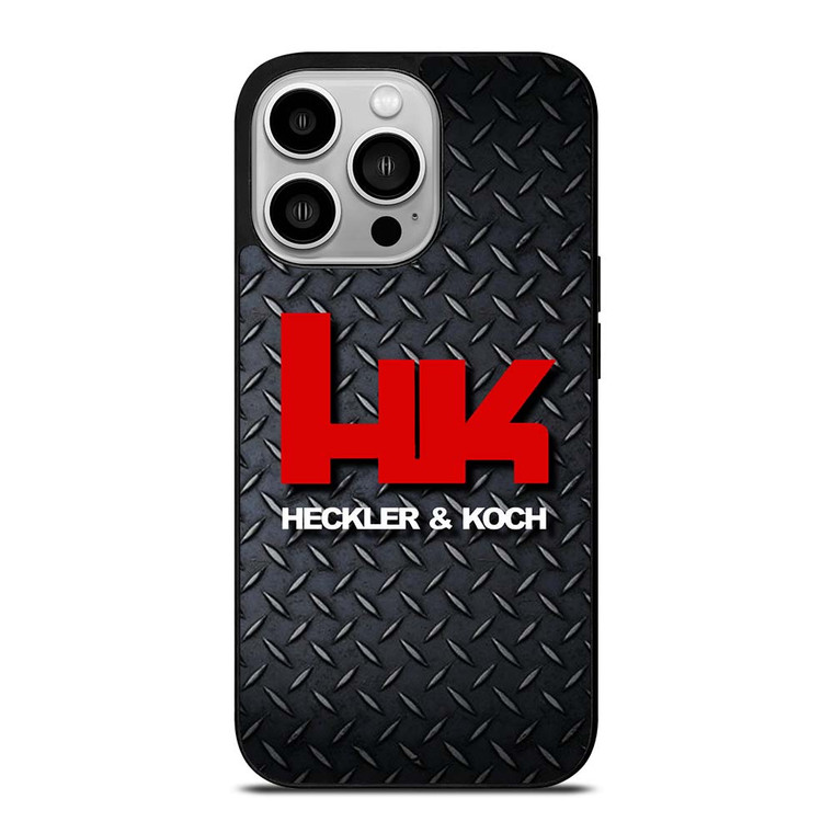HECKLER AND KOCH PLATE LOGO iPhone 14 Pro Case Cover