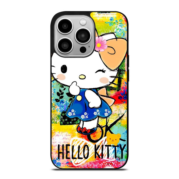 HELLO KITTY ART iPhone 14 Pro Case Cover