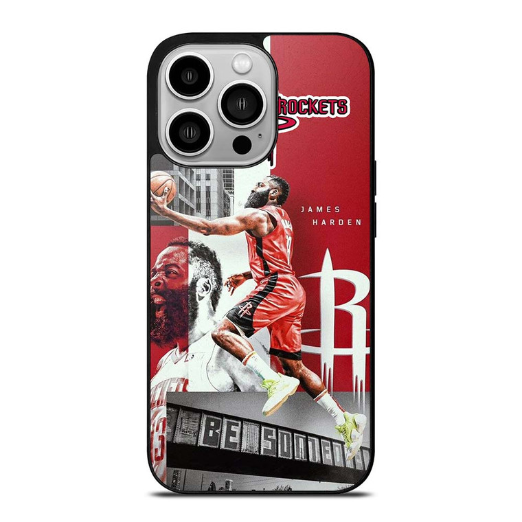 HOUSTON ROCKETS JAMES HARDEN 13 NBA iPhone 14 Pro Case Cover
