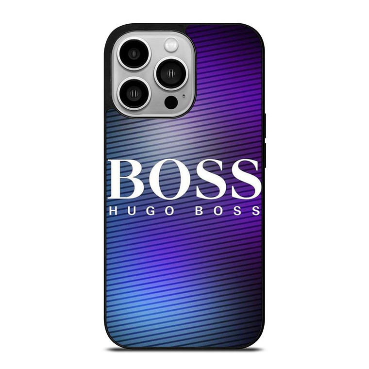 HUGO BOSS GRADIENT LOGO iPhone 14 Pro Case Cover