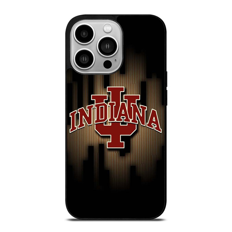 INDIANA HOOSIERS UNIVERSITY LOGO iPhone 14 Pro Case Cover