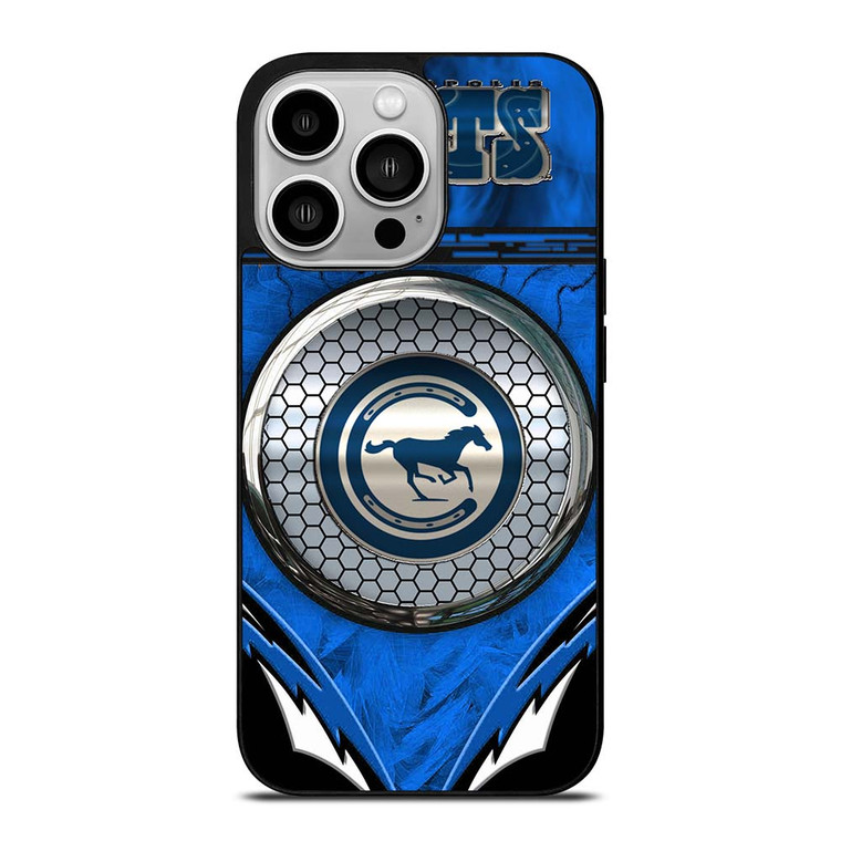 INDIANAPOLIS COLTS METAL LOGO iPhone 14 Pro Case Cover