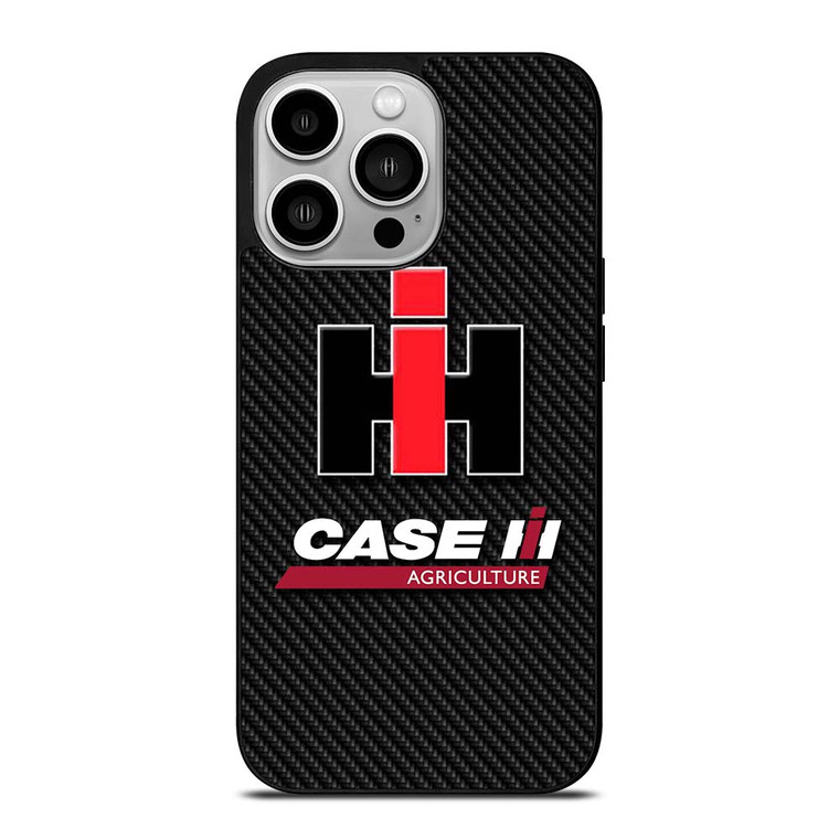 INTERNATIONAL HARVESTER IH FARMALL CARBON LOGO iPhone 14 Pro Case Cover