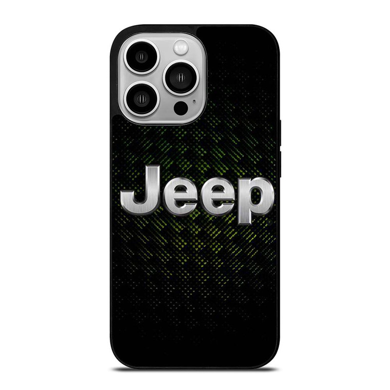 JEEP METAL LOGO iPhone 14 Pro Case Cover