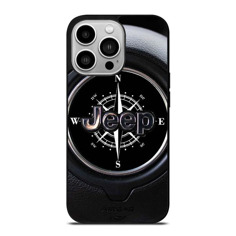 JEEP STEER COMPAS iPhone 14 Pro Case Cover