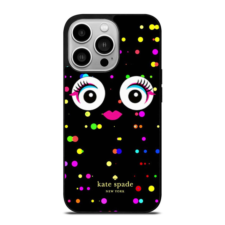 KATE SPADE COLORFULL MONSTER EYE iPhone 14 Pro Case Cover