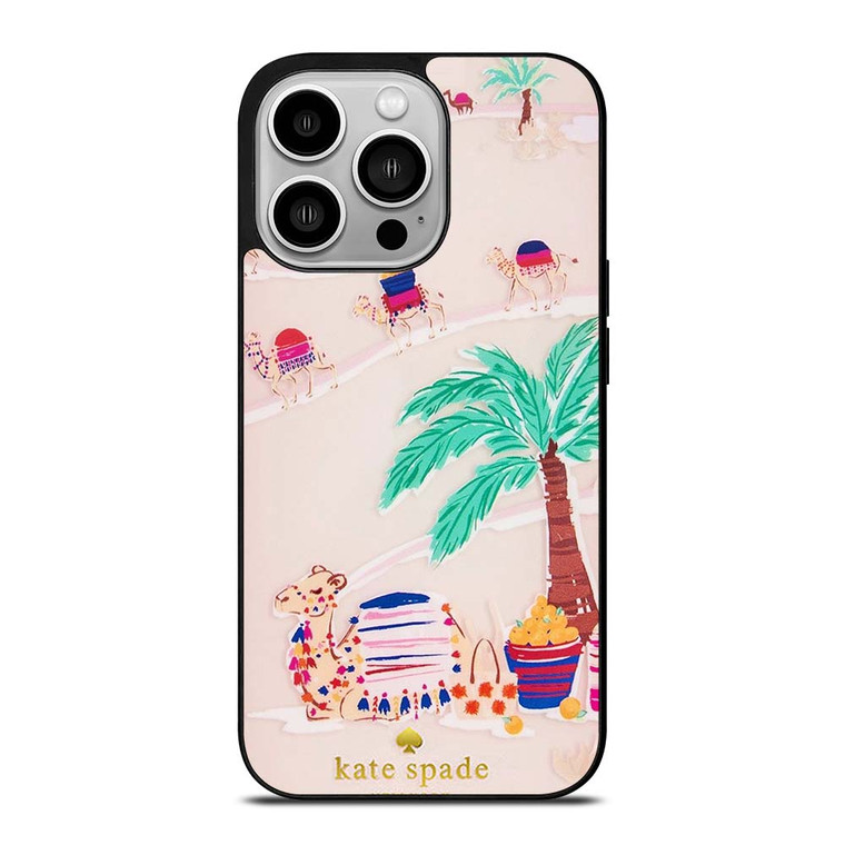 KATE SPADE DESERT CAMEL iPhone 14 Pro Case Cover