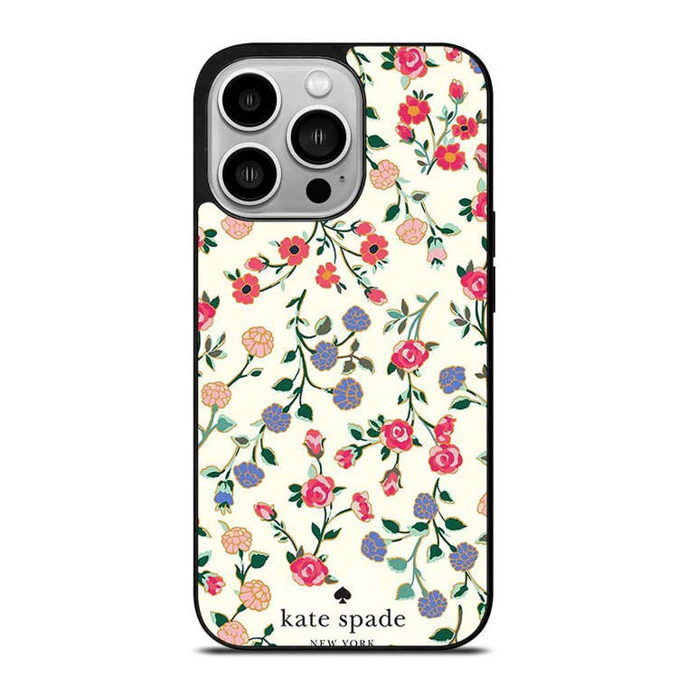 KATE SPADE FLOWER PATTERN iPhone 14 Pro Case Cover