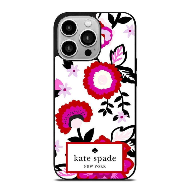 KATE SPADE NEW YORK FLOWER ART iPhone 14 Pro Case Cover
