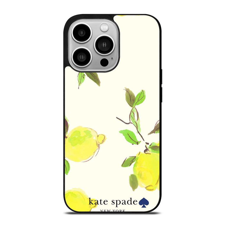KATE SPADE NEW YORK LEMON iPhone 14 Pro Case Cover KATE SPADE NEW YORK LEMON iPhone 14 Pro Case Cover