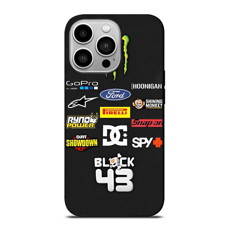 KEN BLOCK RALLY LOGO iPhone 14 Pro Case Cover