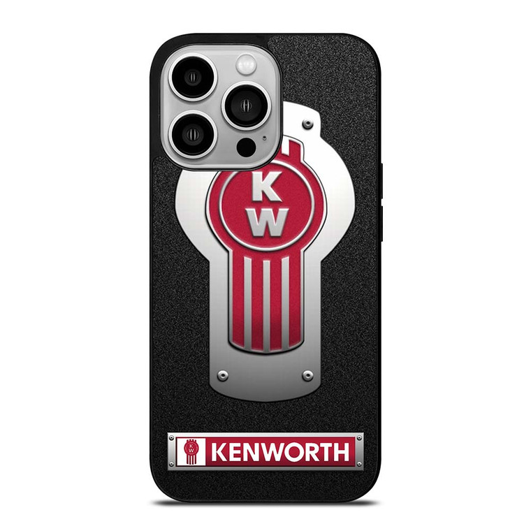 KENWORTH METAL LOGO iPhone 14 Pro Case Cover