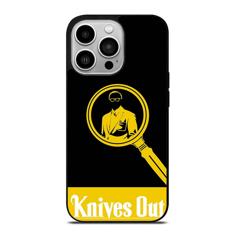 KNIVES OUT DANIEL CRAIG SILHOUETTE iPhone 14 Pro Case Cover