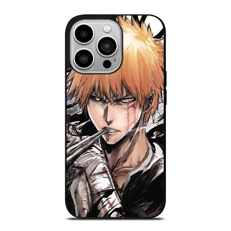 KUROSAKI ICHIGO BLEACH ART iPhone 14 Pro Case Cover