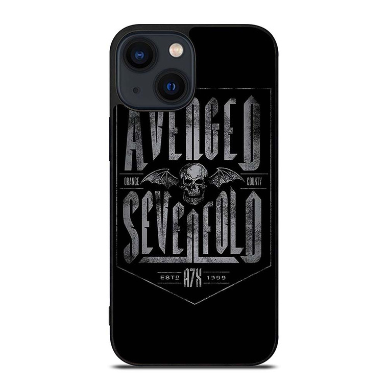 A7X AVENGED SEVENFOLD LOGO iPhone 14 Plus Case Cover A7X AVENGED SEVENFOLD LOGO iPhone 14 Plus Case Cover