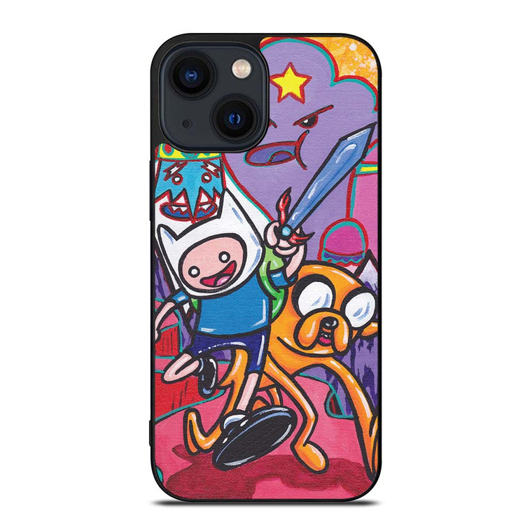 ADVENTURE TIME ART iPhone 14 Plus Case Cover