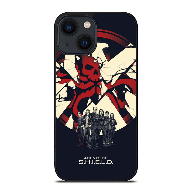 AGENTS OF SHIELD MARVEL iPhone 14 Plus Case Cover