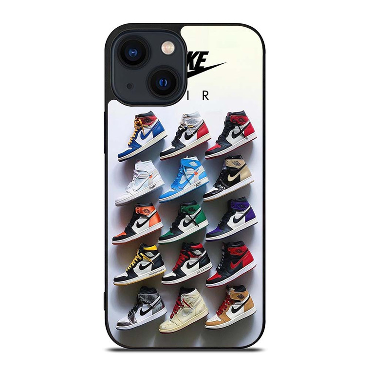 AIR JORDAN NIKE COLLAGE iPhone 14 Plus Case Cover