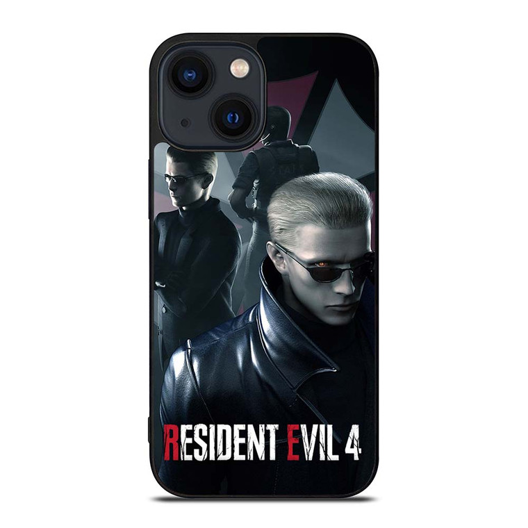 ALBERT WESKER RESIDENT EVIL iPhone 14 Plus Case Cover