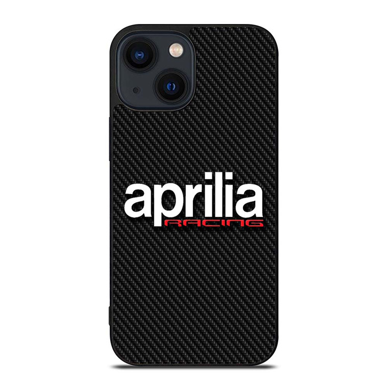 APRILIA MOTOR RACING CARBON iPhone 14 Plus Case Cover
