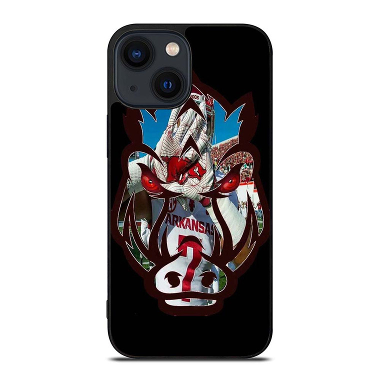ARKANSAS RAZORBACKS PICT iPhone 14 Plus Case Cover