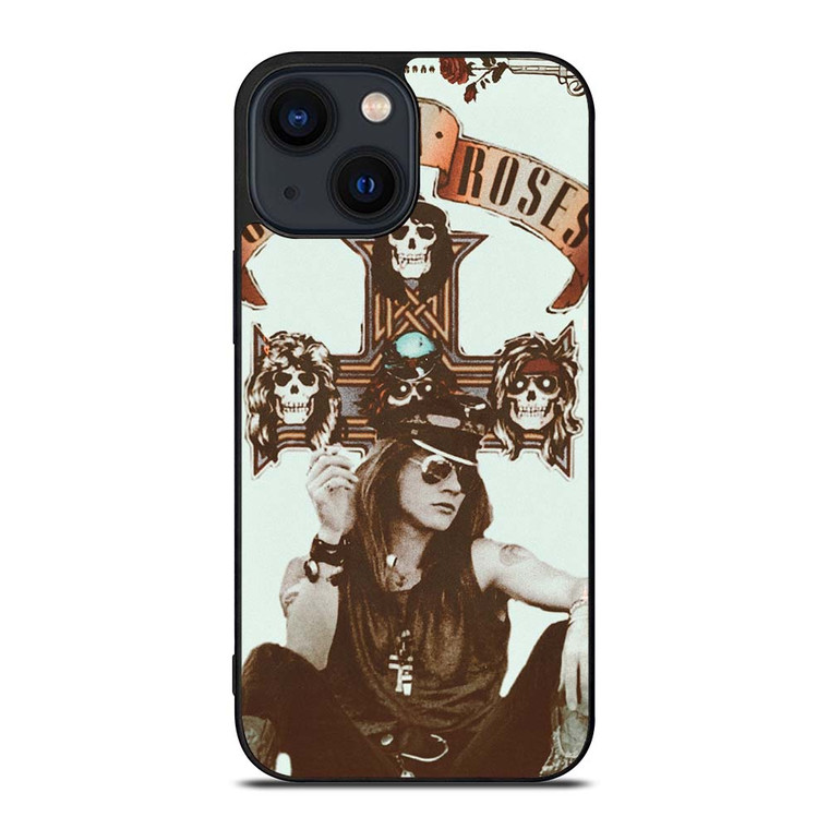 AXL GUNS N ROSES GNR iPhone 14 Plus Case Cover