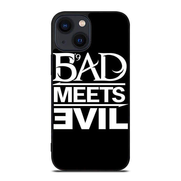 BAD MEETS EVIL RAPPER DUO LOGO iPhone 14 Plus Case Cover