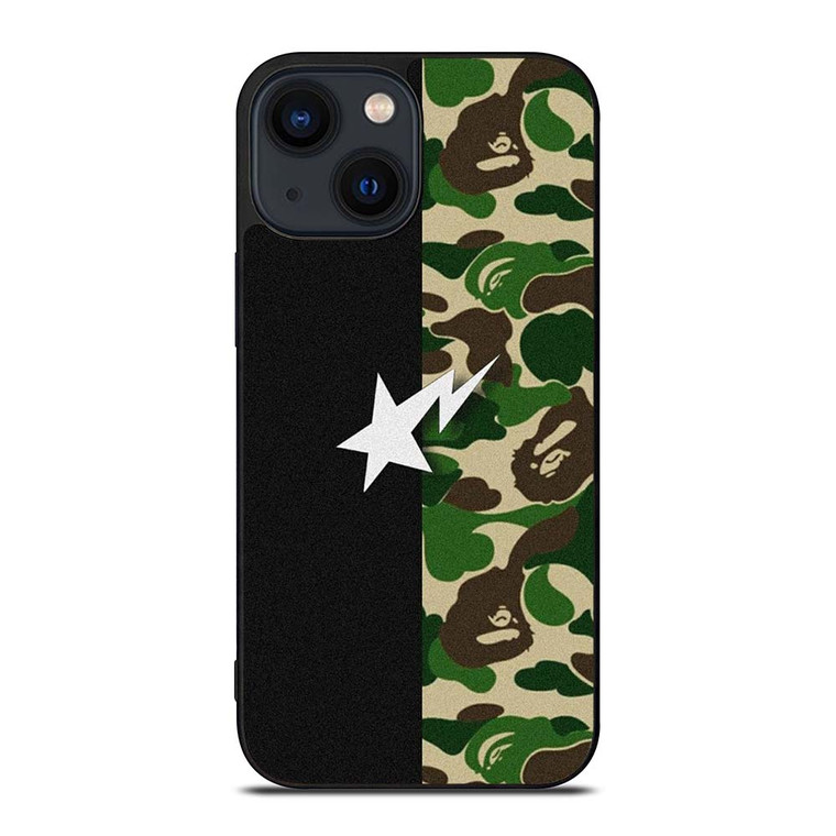 BAPE BAPESTA CAMO iPhone 14 Plus Case Cover