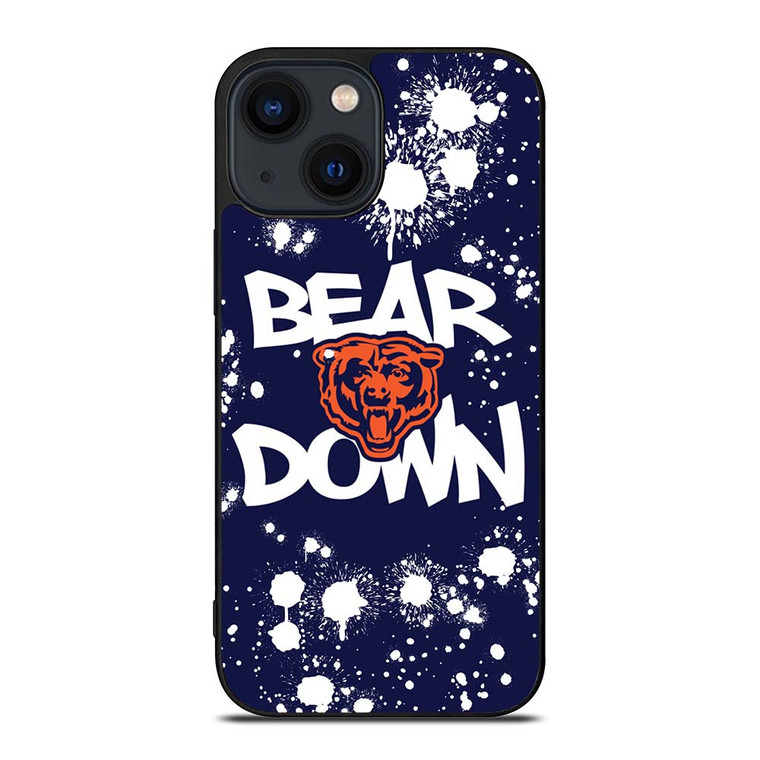 BEAR DOWN CHICAGO BEARS 2 iPhone 14 Plus Case Cover