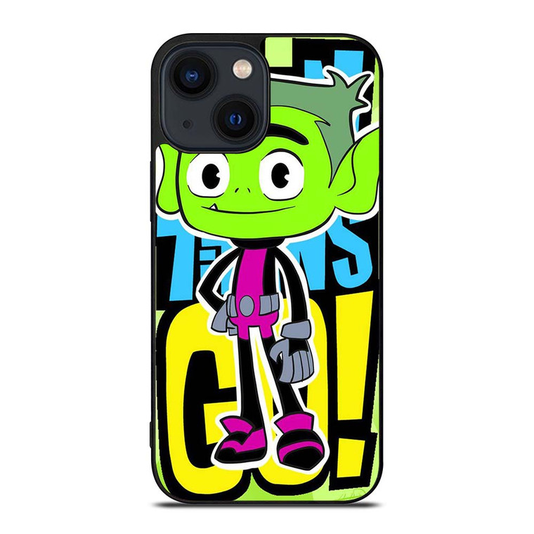 BEAST BOY TEEN TITANS GO iPhone 14 Plus Case Cover