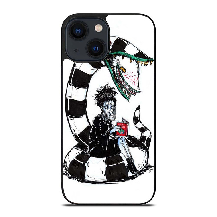 BEETLEJUICE SNAKE iPhone 14 Plus Case Cover