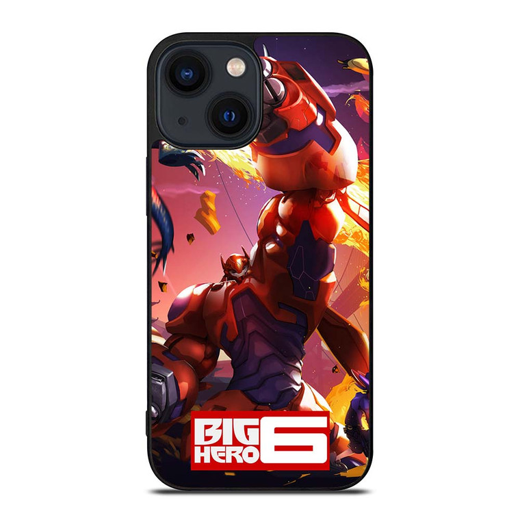 BIG HERO 6 MOVIE POSTER iPhone 14 Plus Case Cover