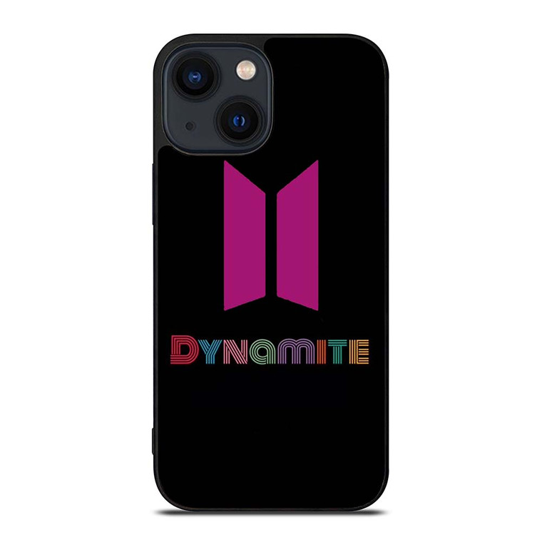 BTS BANGTAN BOYS DYNAMITE LOGO iPhone 14 Plus Case Cover