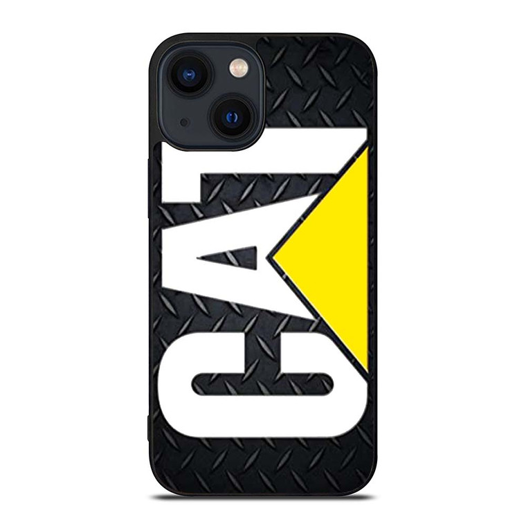 CATERPILLAR CAT METAL BLACK iPhone 14 Plus Case Cover