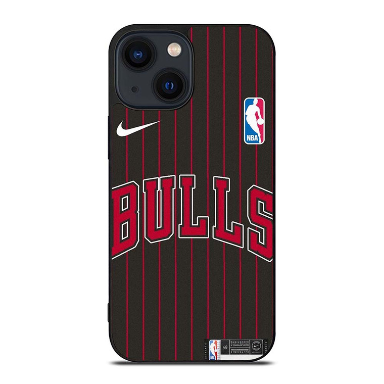 CHICAGO BULLS NIKE NBA STRIPE iPhone 14 Plus Case Cover