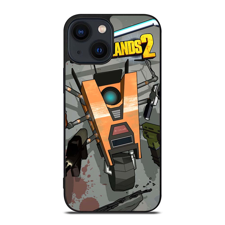 CLAPTRAP BORDERLANDS CARTOON iPhone 14 Plus Case Cover