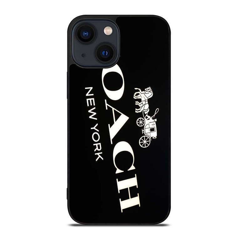 COACH NEW YORK LOGO 3 iPhone 14 Plus Case Cover