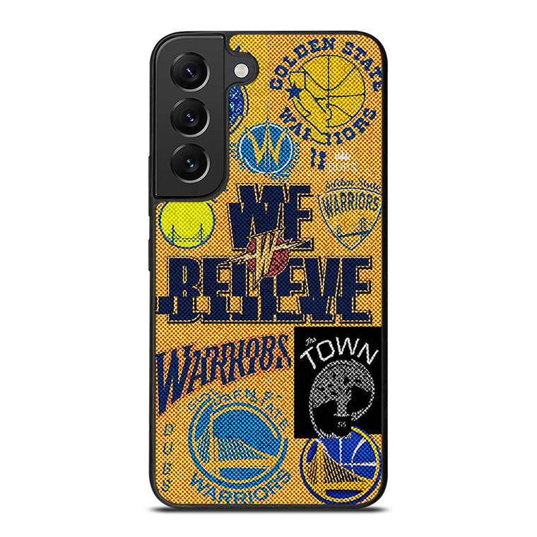 GOLDEN STATE WARRIORS NBA BASKETBALL COLLAGE Samsung Galaxy S22 Plus Case Cover