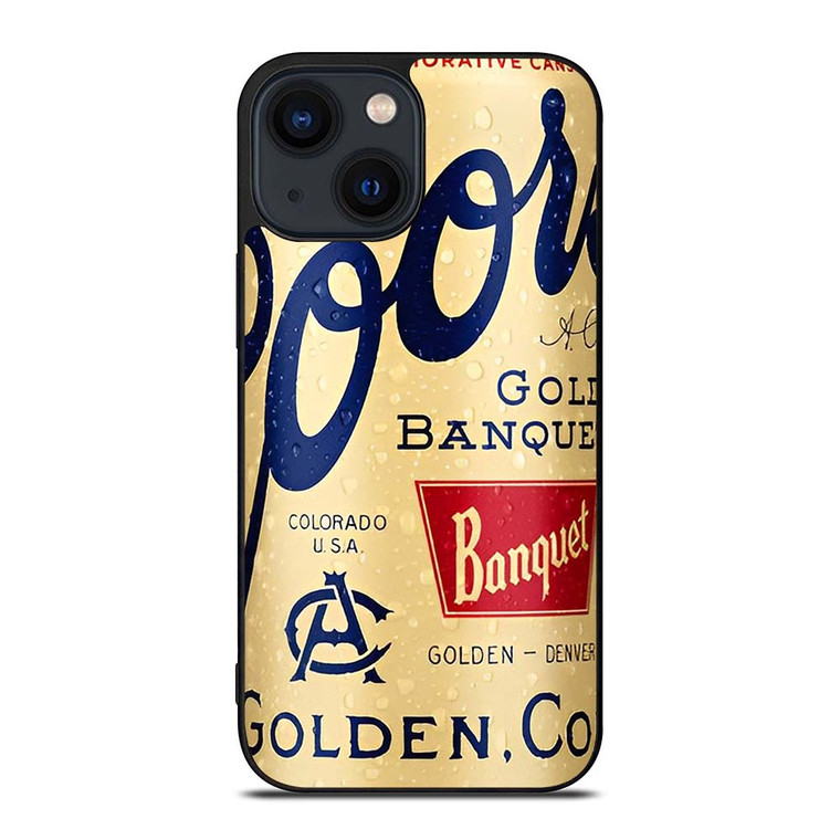 COORS GOLDEN BOTTLE iPhone 14 Plus Case Cover