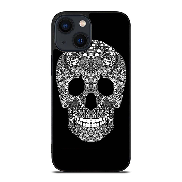 DAY OF THE DEAD SKULL iPhone 14 Plus Case Cover