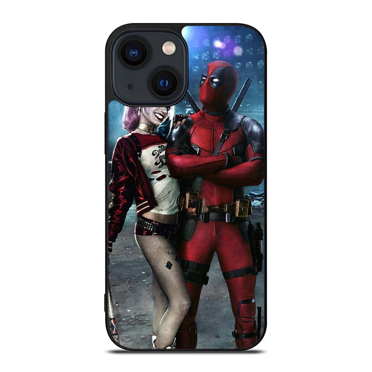 DEADPOOL HARLEY QUINN iPhone 14 Plus Case Cover