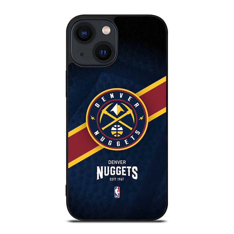 DENVER NUGGETS NBA LOGO iPhone 14 Plus Case Cover DENVER NUGGETS NBA LOGO iPhone 14 Plus Case Cover