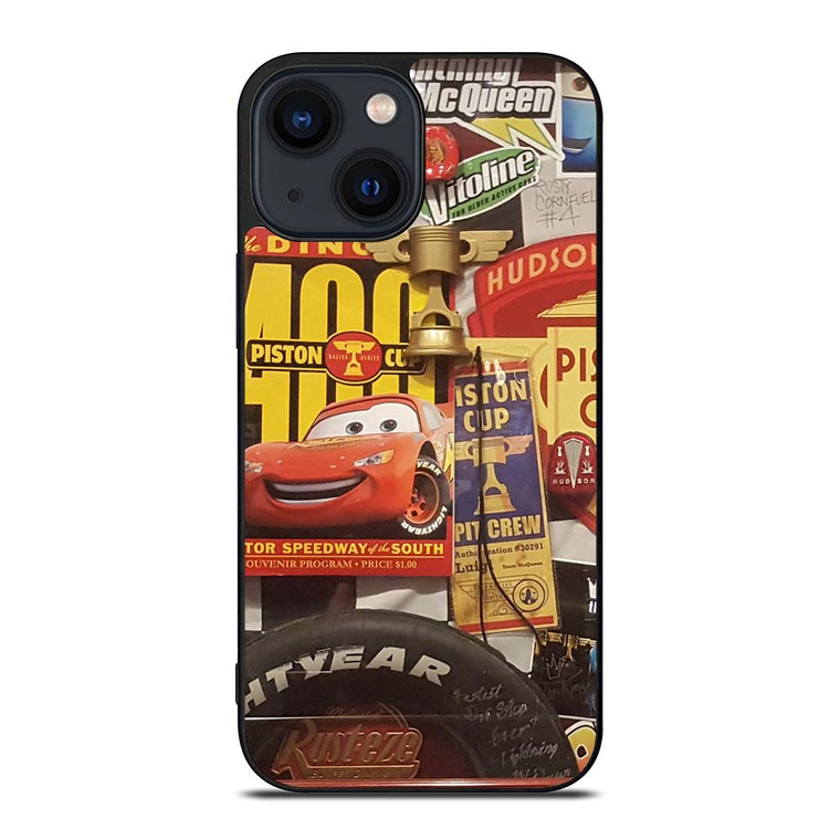 DISNEY CARS MOVIE COLLAGE iPhone 14 Plus Case Cover